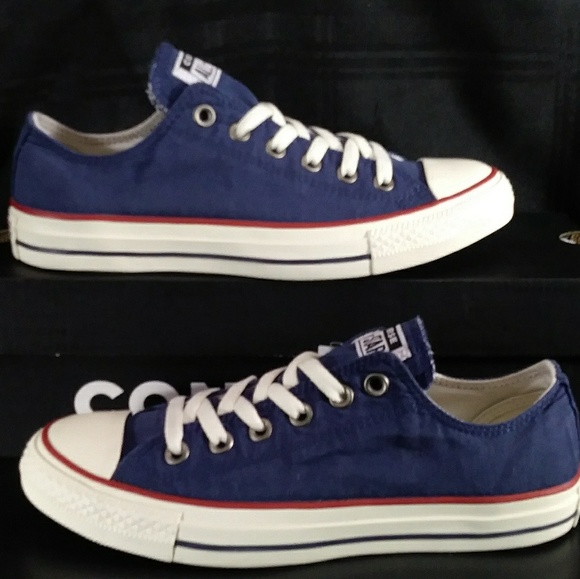 NIB! Converse Ox Midnight Navy/Garnet/Egret - Picture 4 of 5